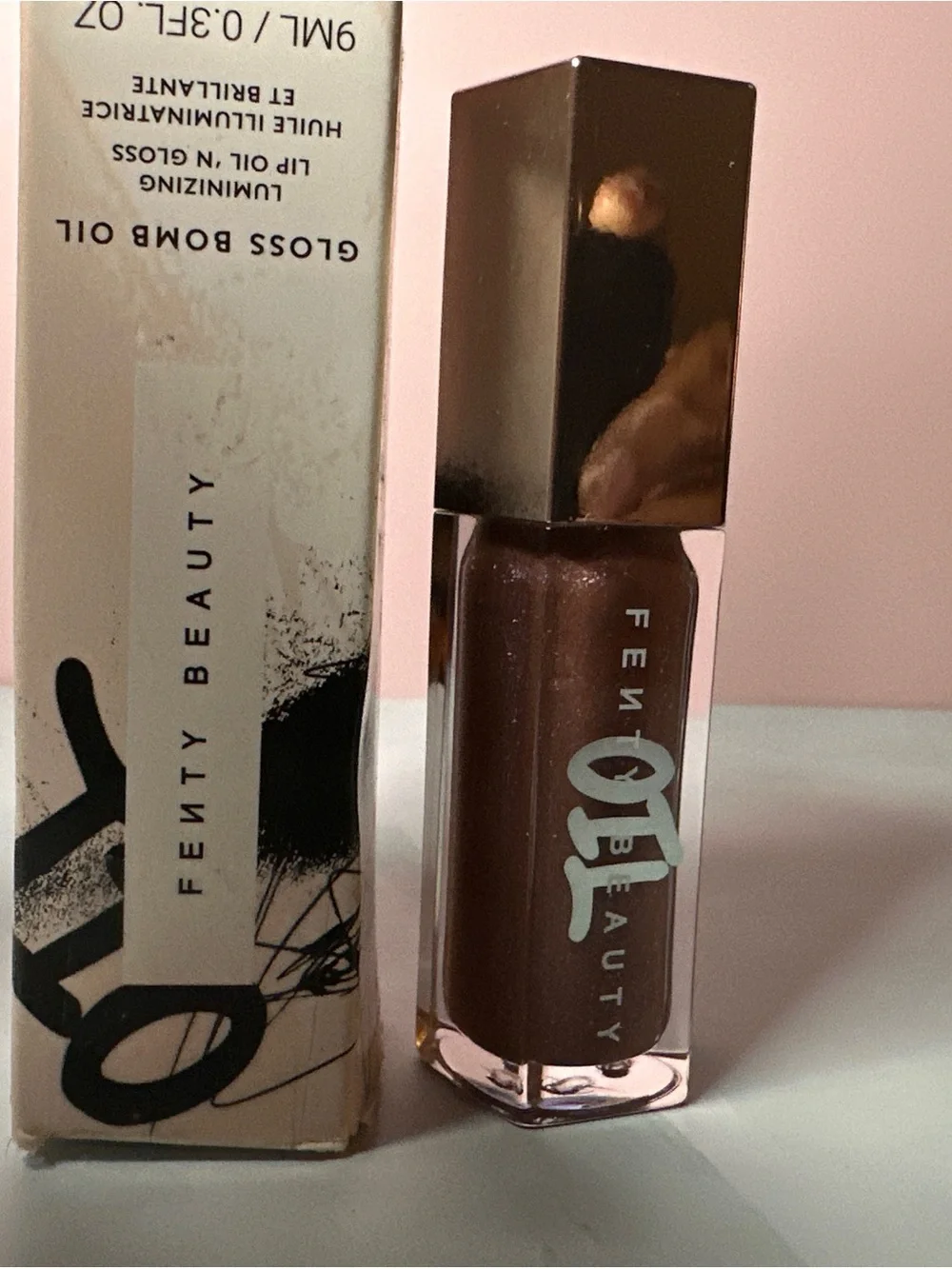 Fenty Beauty Gloss Bomb Oil — Shimmery Bronze